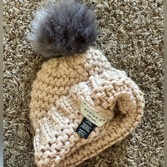 Knit Pom Hat - Picture 2 of 2